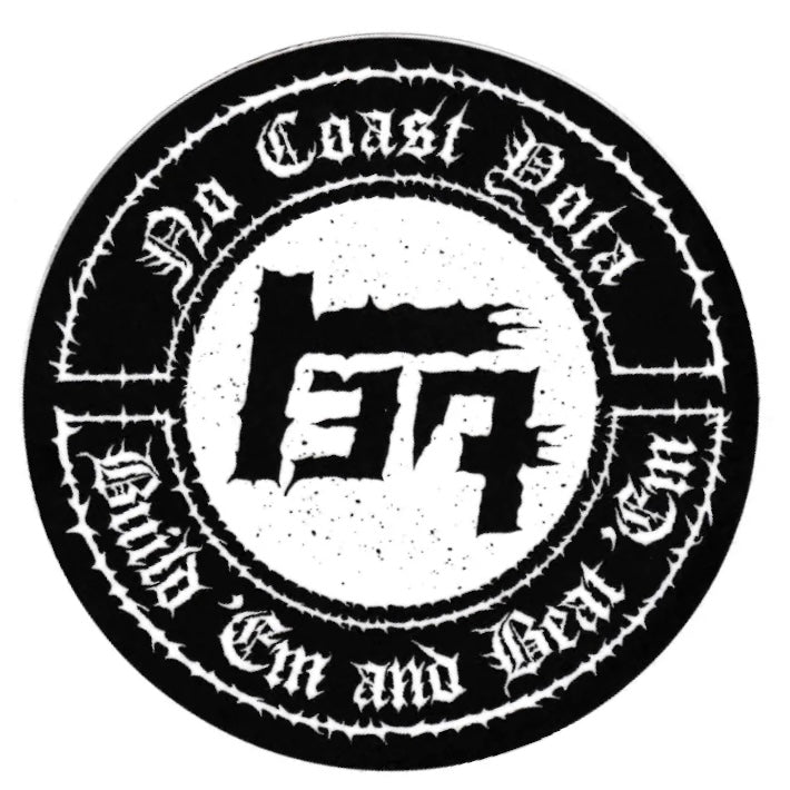 NO COAST YOTA Build 'Em and Beat 'Em Sticker