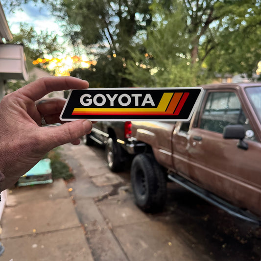 GOYOTA Sticker