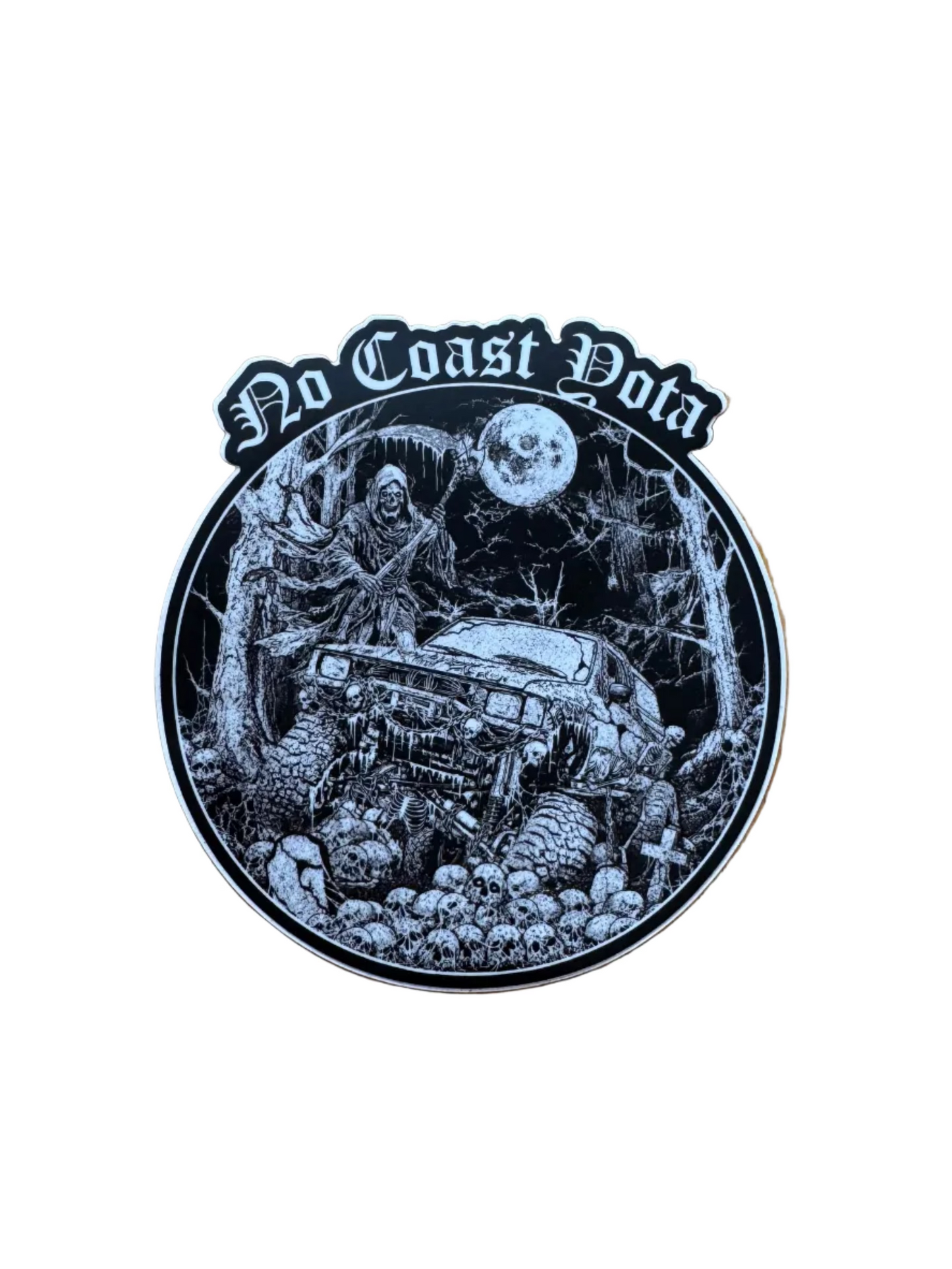 Death by Metal sticker!