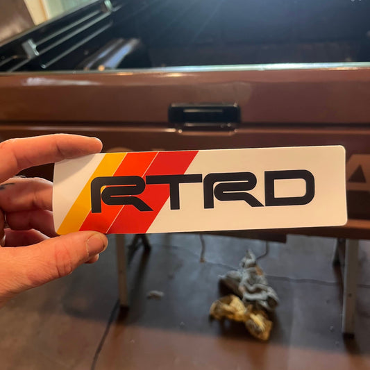 RTRD Bumper Sticker