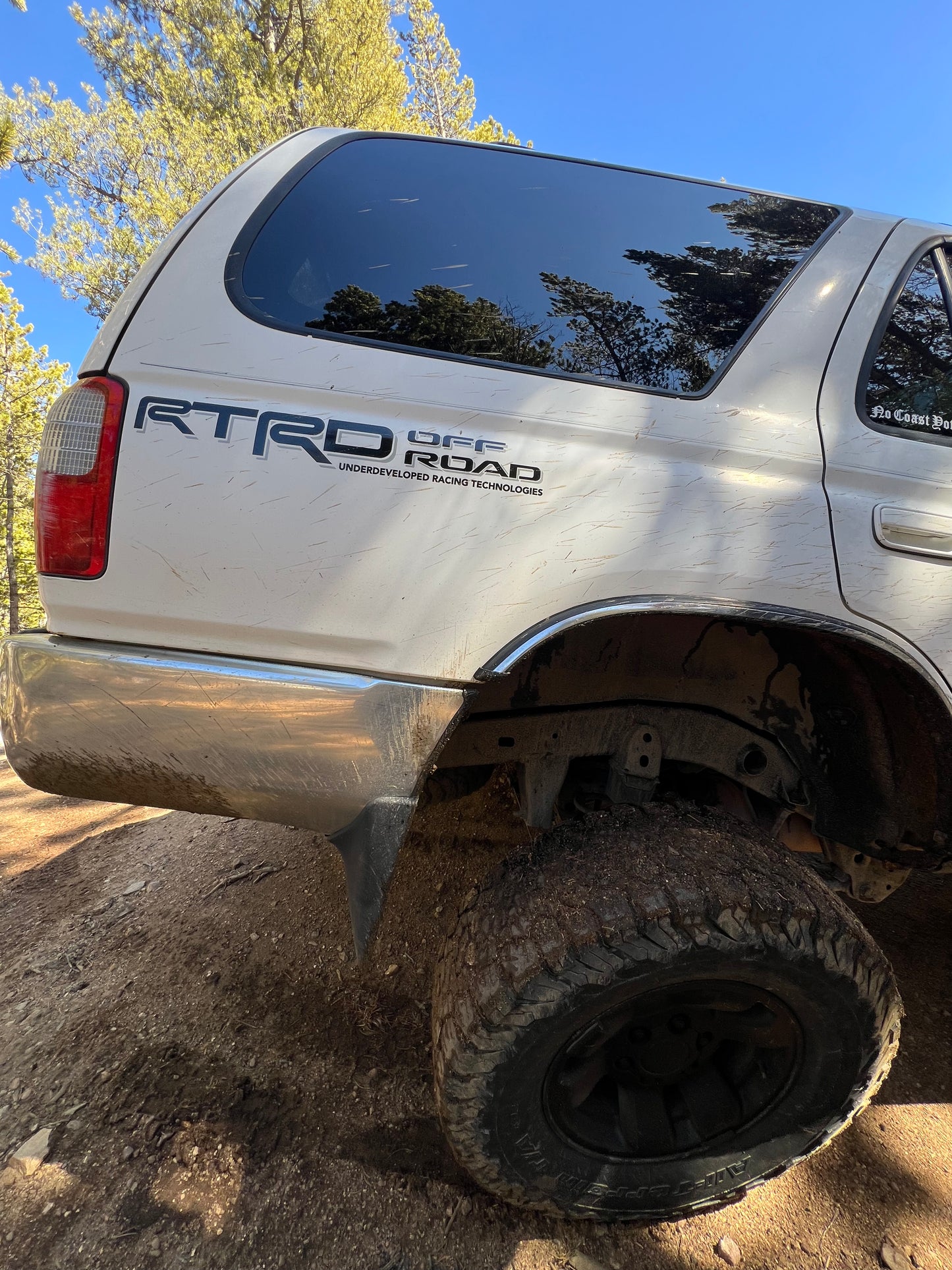 RTRD OEM Bedside Decals - BLACK