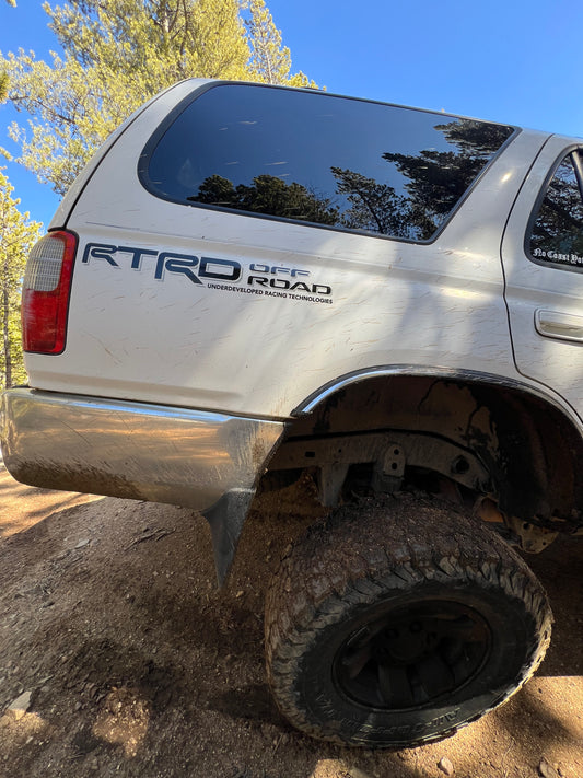 RTRD OEM Bedside Decal - BLACK