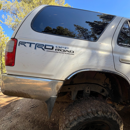 RTRD OEM Bedside Decal - BLACK