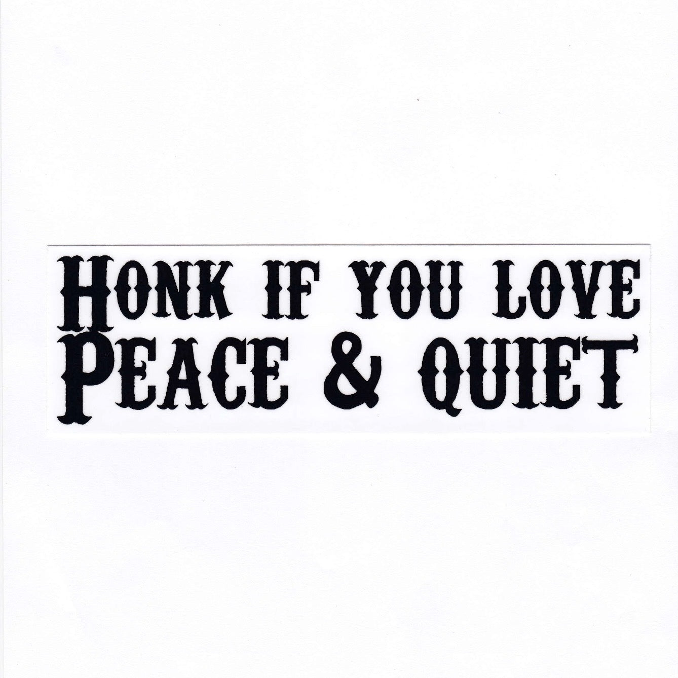 HONK! Bumper Sticker