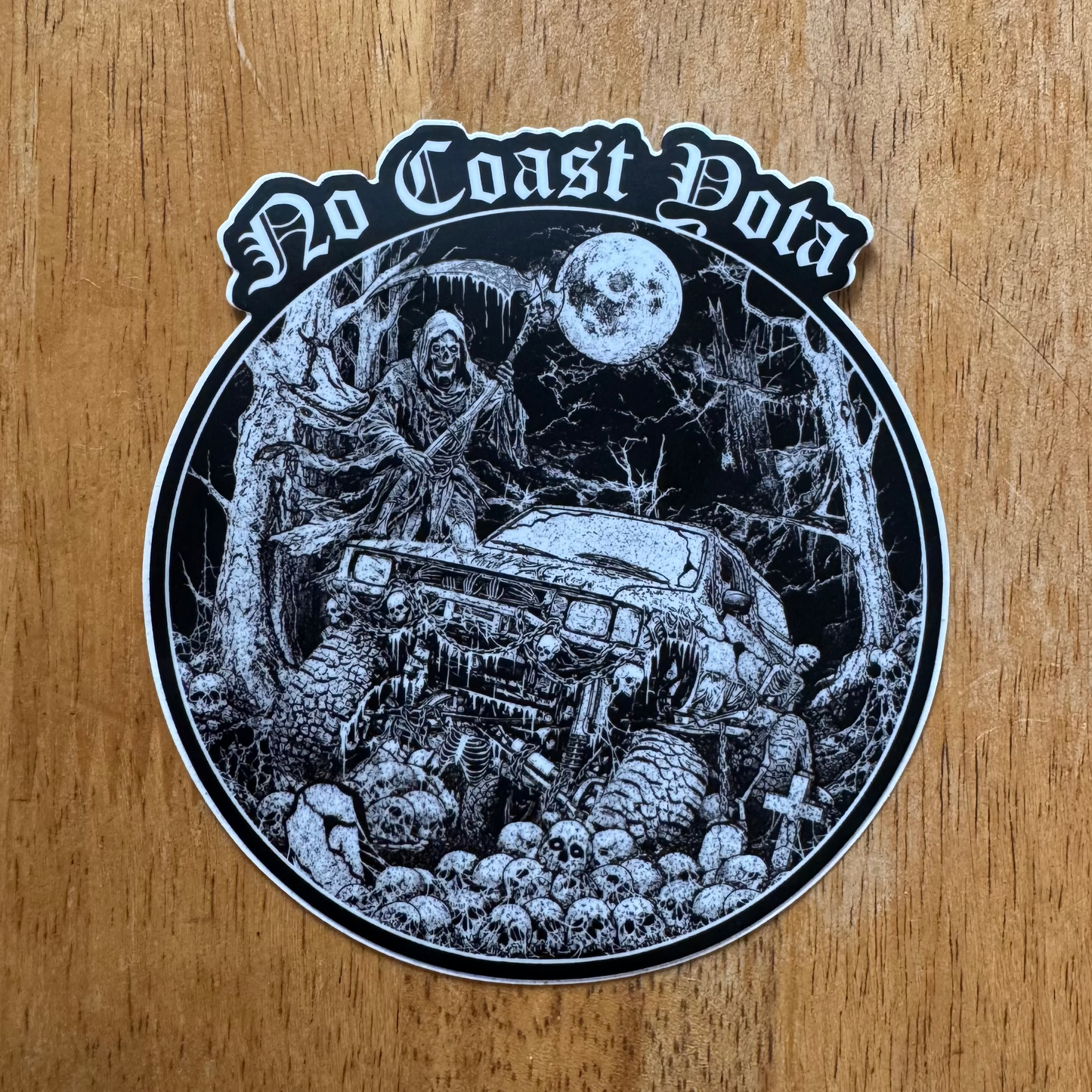 Death by Metal sticker!