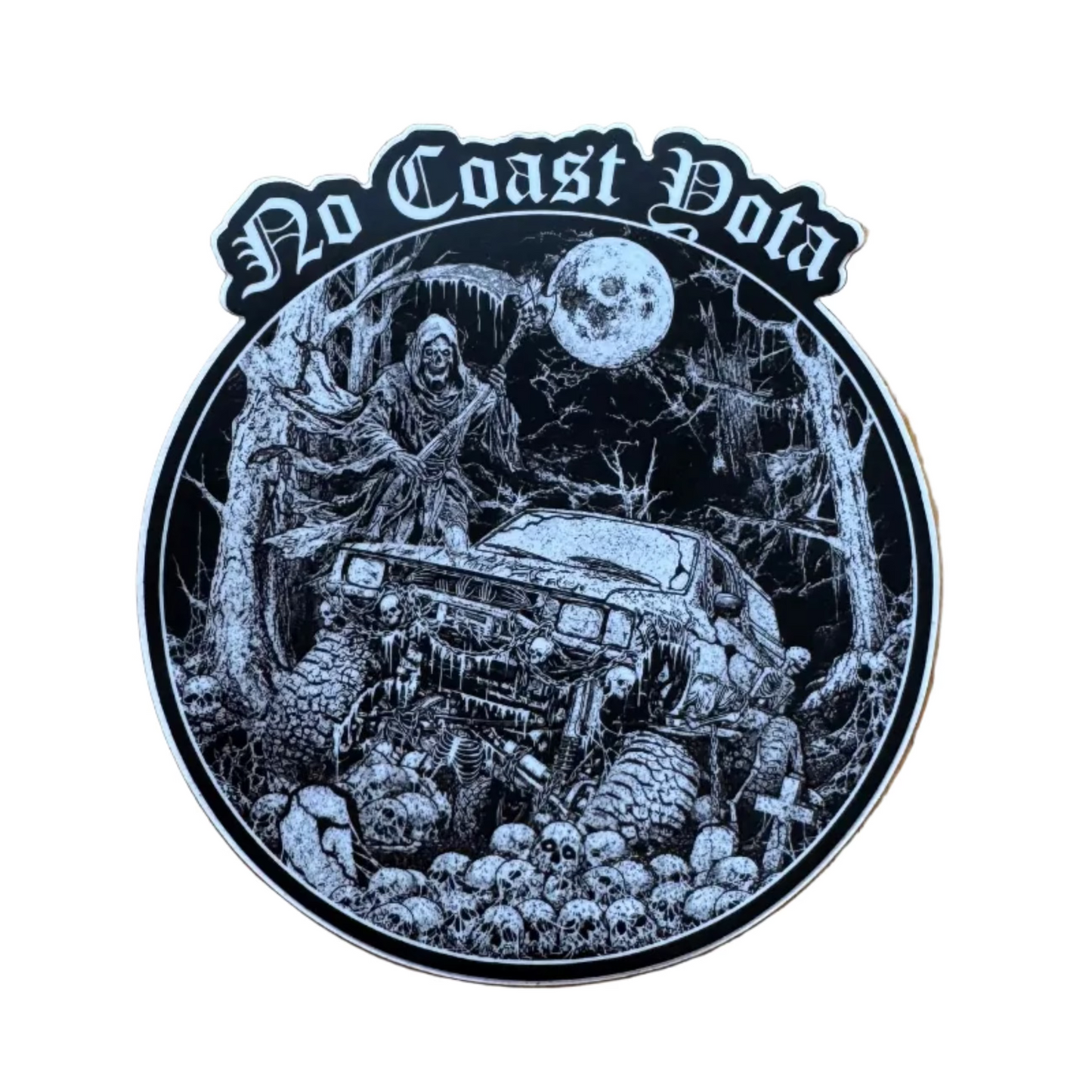 Death by Metal sticker!