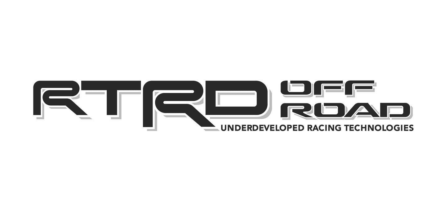 RTRD OEM Bedside Decals - BLACK